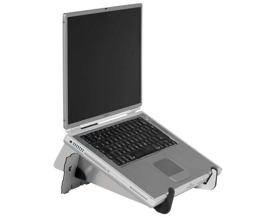 Support nomade pour ordinateur portable marron clair L57xl30xH7,5cm