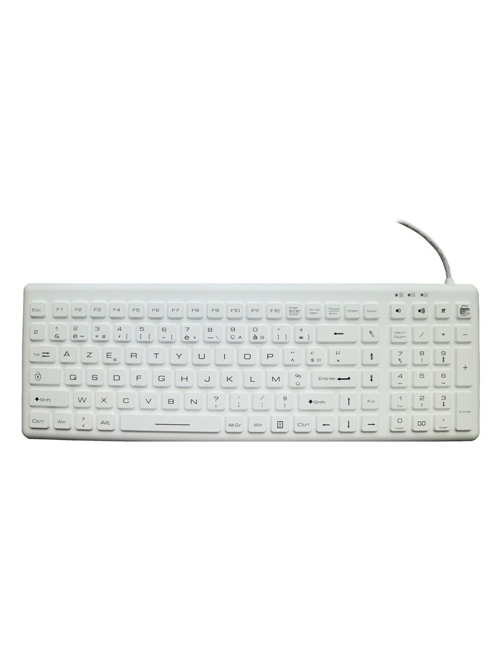 Washable keyboard