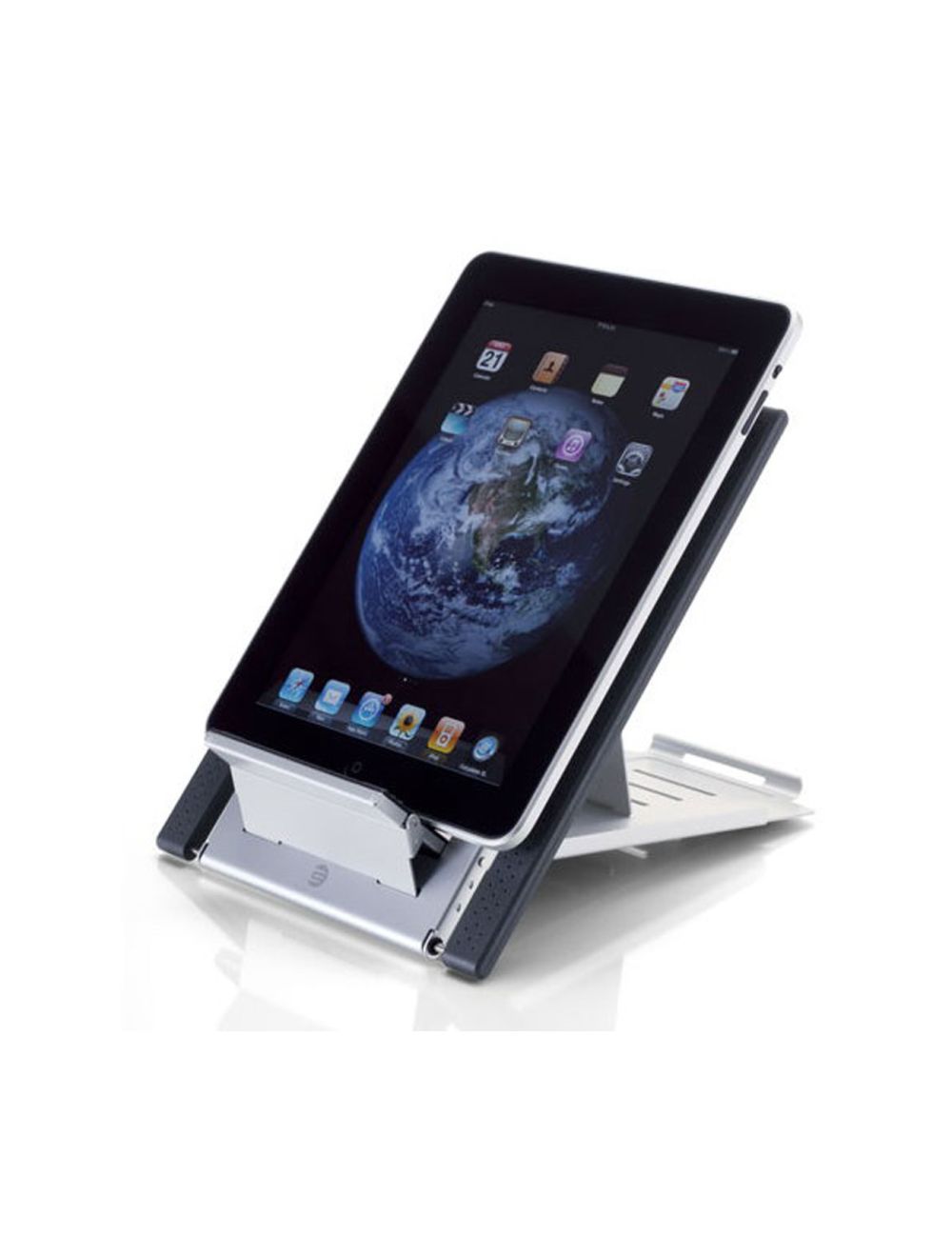Support pour tablette en position d'utilisation 1
