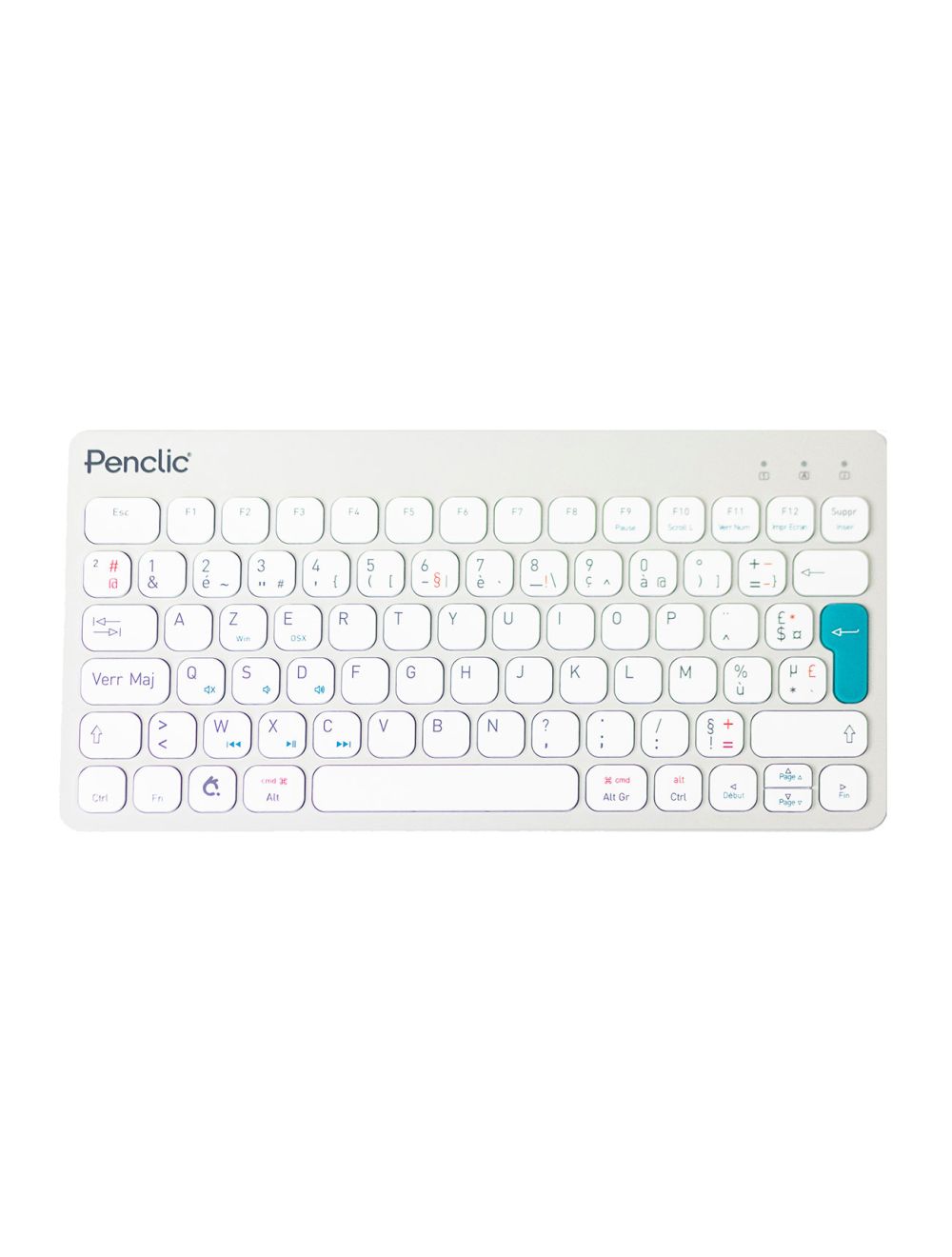 Penclic Compact Keyboard C3 Corded Azerty