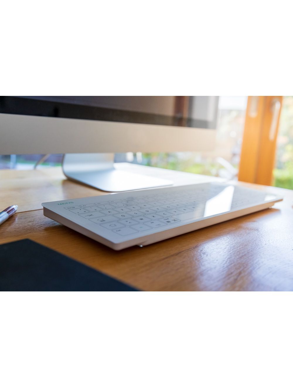Tactys: Clavier Medical Tactile En Verre Lavable Desinfectable