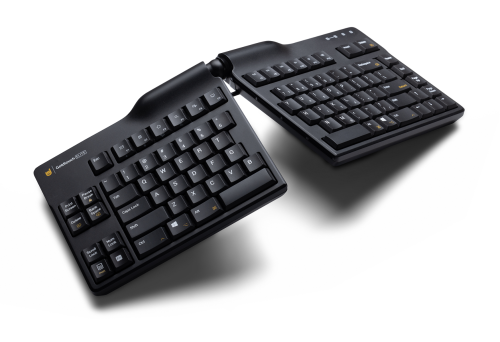 Claviers ergonomiques avec modules réglables/en deux parties - Clavier Goldtouch Elite QWERTY US Filaire